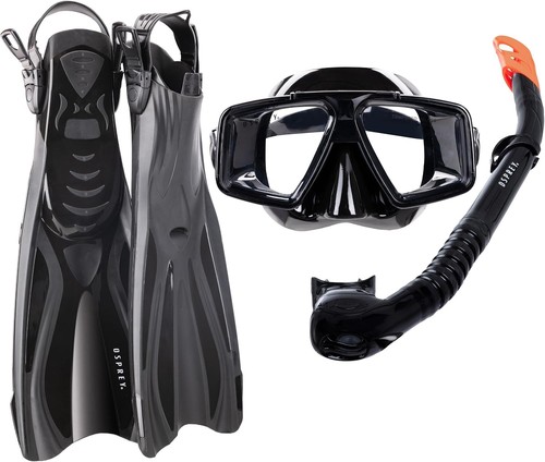 Osprey adult snorkel set with - adult,