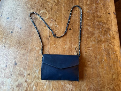Osprey leather handbag clutch - leather,