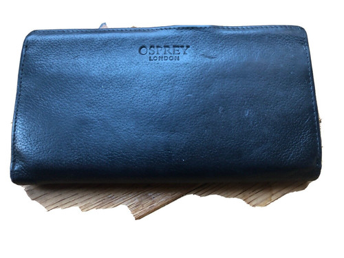 Osprey black purse - black, wallet