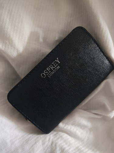 Osprey london black leather - black,
