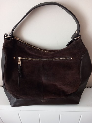Osprey brown suede and - brown, leather