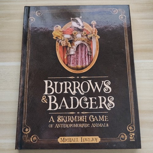Burrows badgers first - burrows,