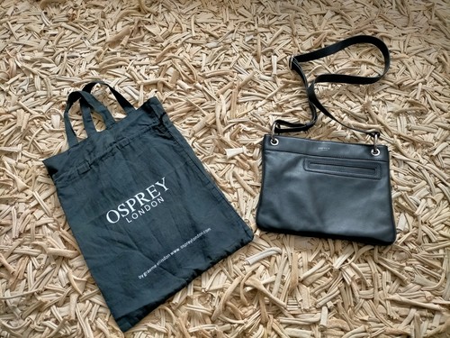 Osprey leather shoulder - leather, bag