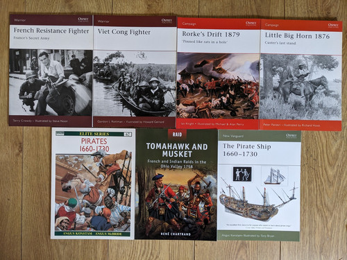 Osprey books bundle - of,