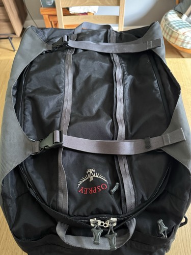 Osprey porter 65l black travel - osprey,