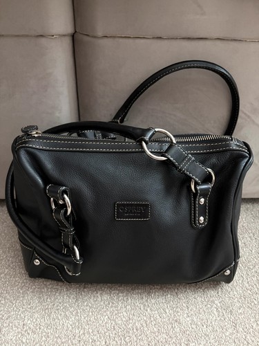 Osprey london black leather - black,